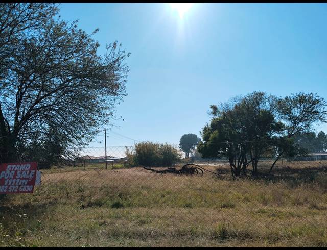 1,123M² VACANT LAND FOR SALE IN RIVERSDALE